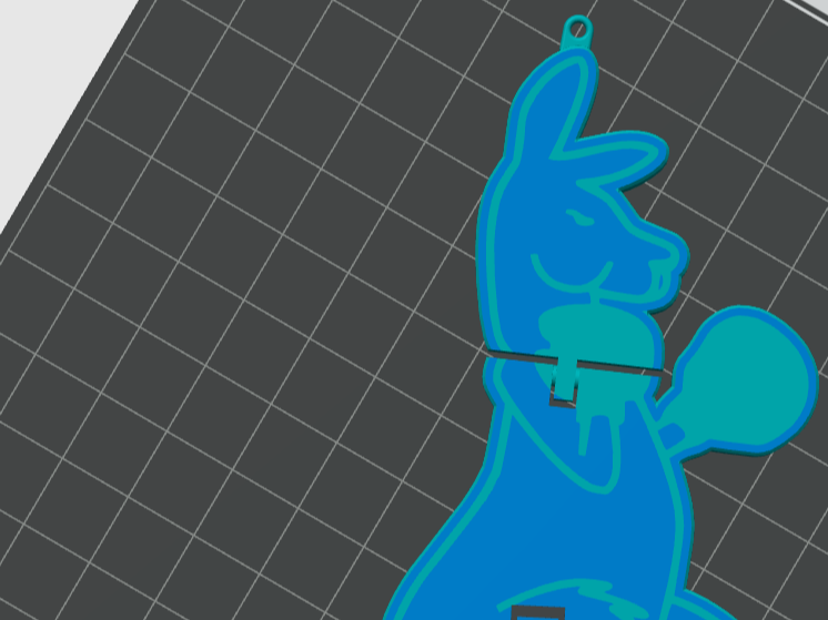 Boxing kangaroo articulated fidget