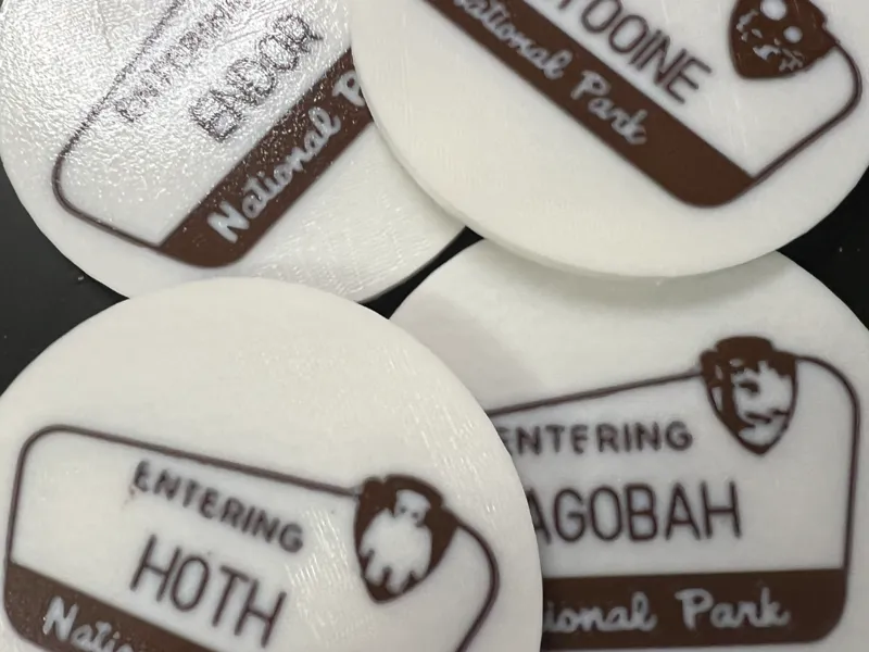 Star Wars National Park coasters
