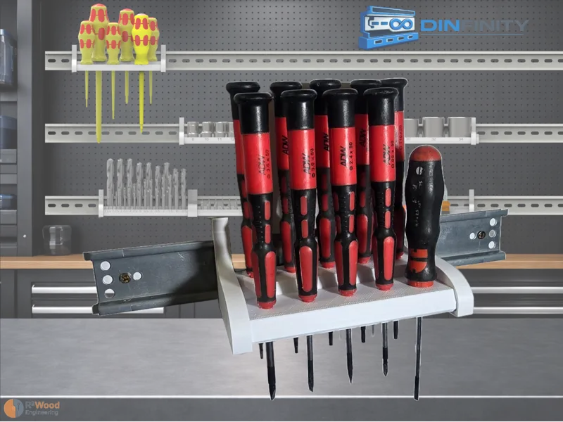 Parkside Mini Screwdriver Holder DIN