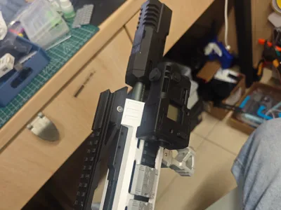Sony Action Cam AS15/30 modified ballistic recorder, PERST-4 laser designator style