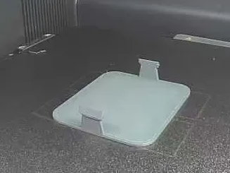 16款汉兰达前保险杆拖车盖