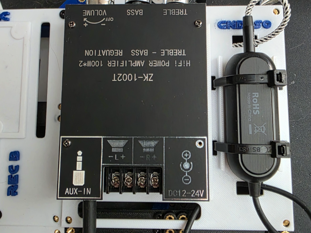 MCU plate for Amplifier ZK_1002T