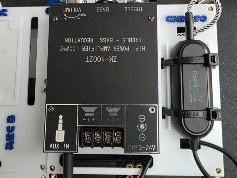 MCU plate for Amplifier ZK_1002T