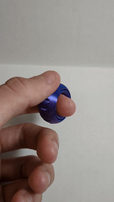 Print-in-Place Fidget Ring (High Tolerances)