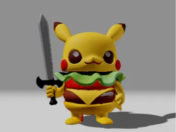 pika buger
