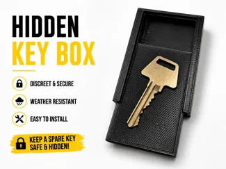 Key-box (Hide-a-key-box)