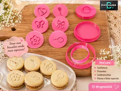 Ragmania filled cookie cutter