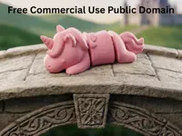 Licorne articulée simple – jouet flexi fantaisie — photo 1