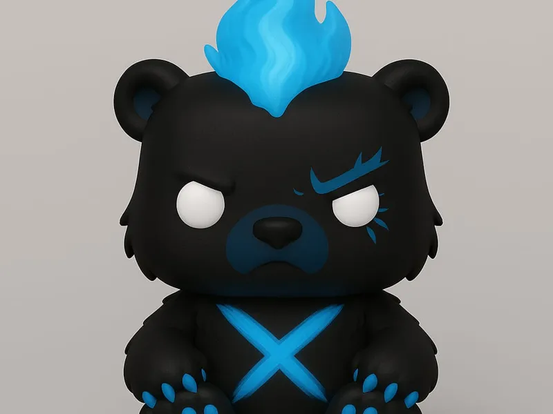 Oso llavero
