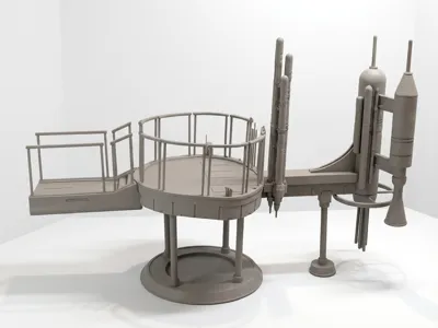 Star Wars - Bespin duel diorama set