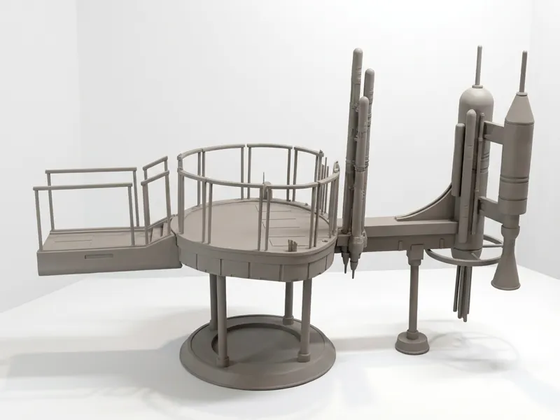 Star Wars - Bespin duel diorama set