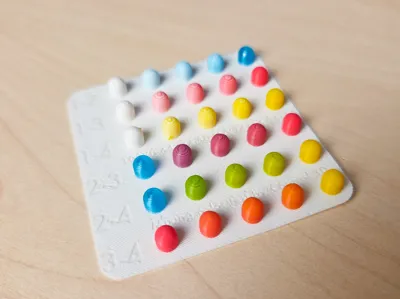 Mixing Color Test by Control 3D