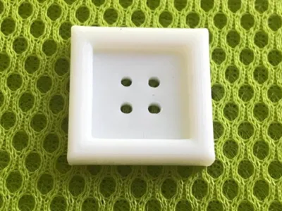 square shirt button