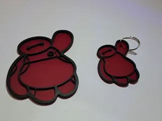 Disney Baymax Keyring