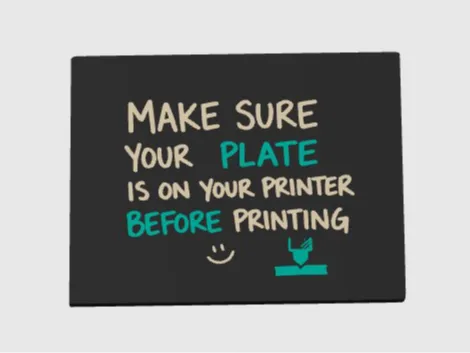 3d printer warning 