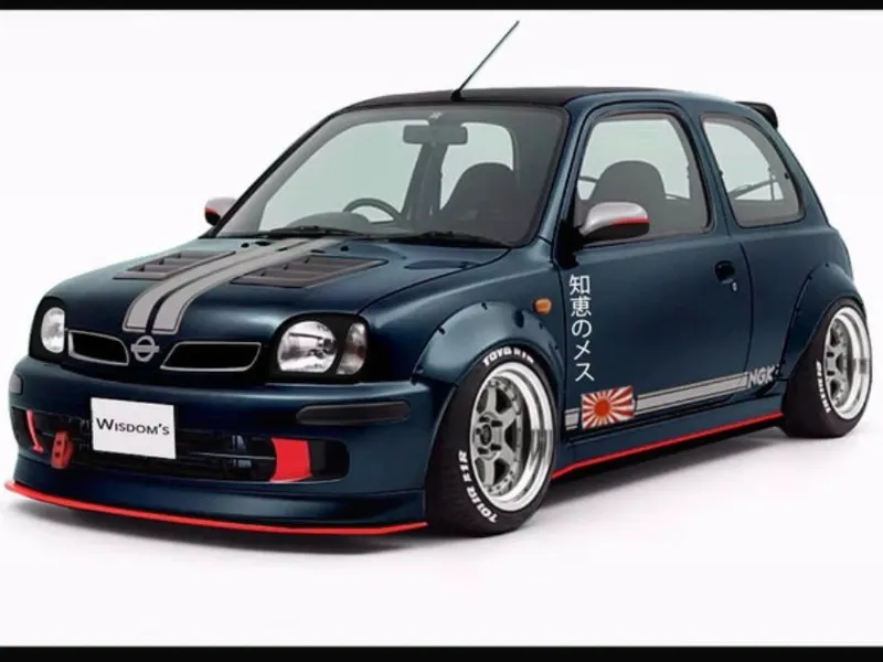 Nissan Micra K11 1/64 – Modelo 3D