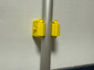 免打孔壁挂拖把夹