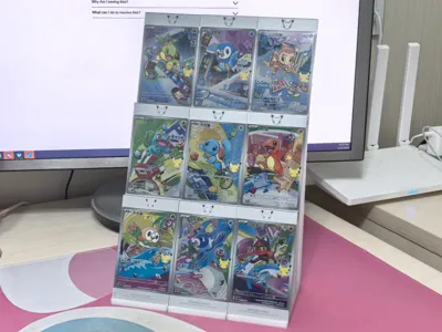 Pokémon 30th Anniversary Card Brick Display Stand