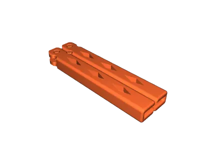 Print in place - Butterfly Knife