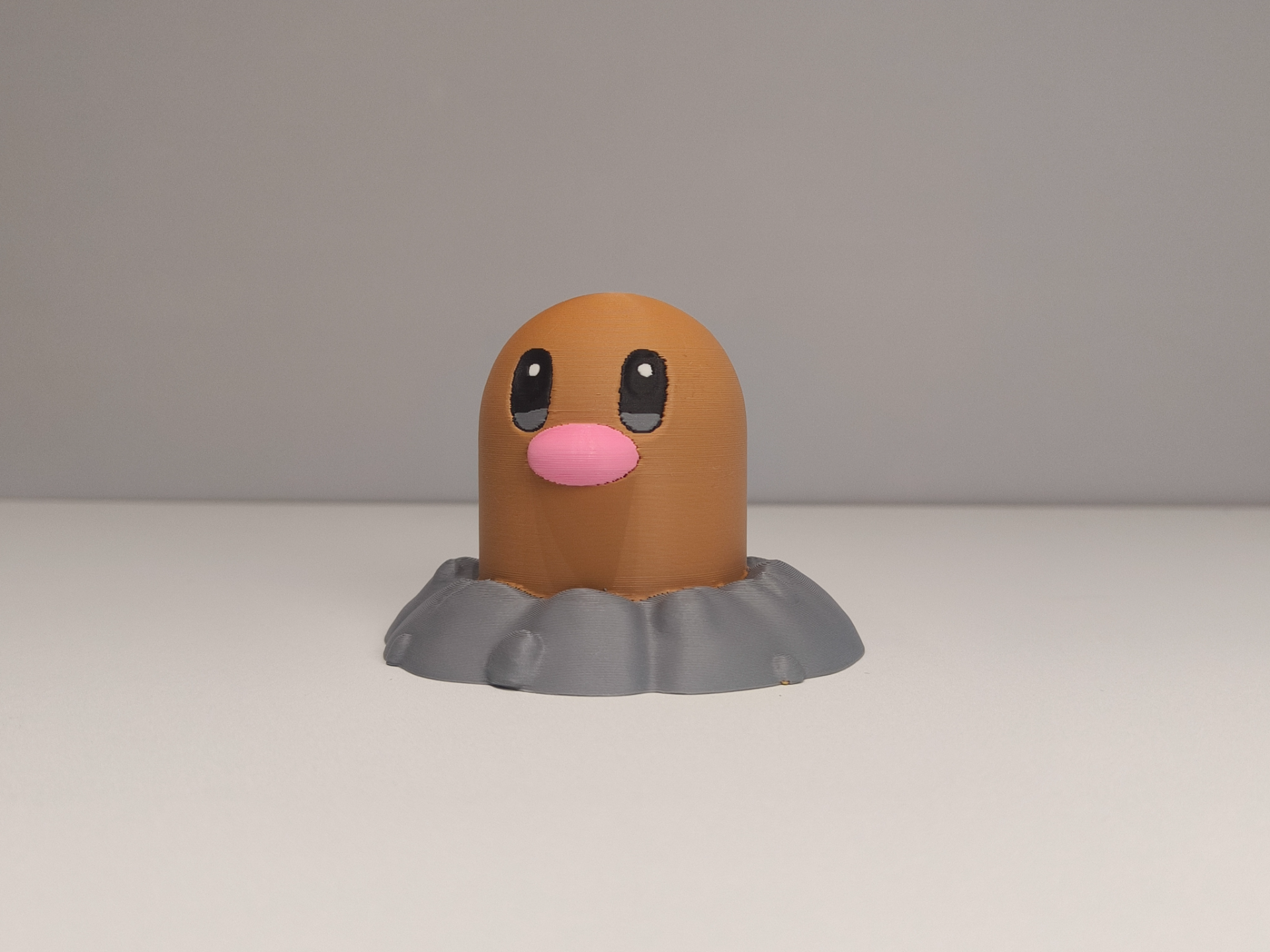 宝可梦 第一世代 #0050 地鼠(Diglett)多色模型