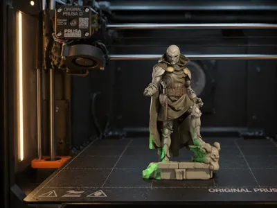 Doctor Doom STL – 3D Fan Art Figure