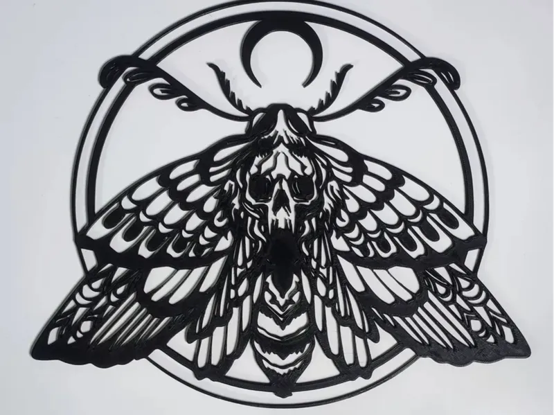 Wall art Polilla de la muerte