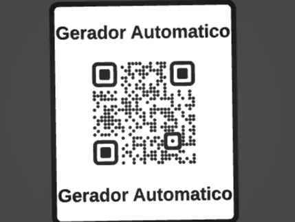 Gerador de QR Automatico BR