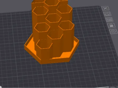 Honeycomb organizer