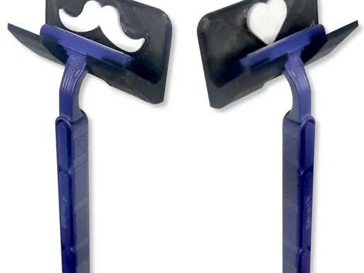 Universal Razor Wall Mount - Minimalist & Hygienic