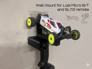 Losi Micro B/T & SLT2 remote wall mount.