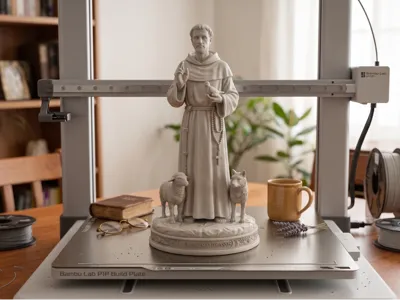Saint Francis of Assisi and Animals 