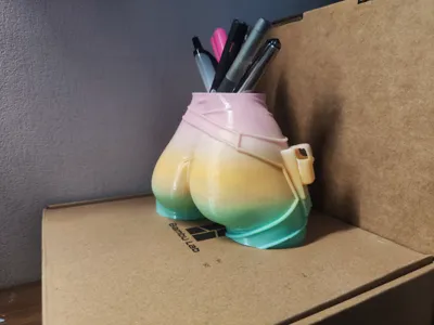 Harley Quinn Butt Pen Holder