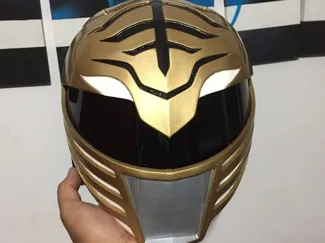 Casco White Ranger MMPR