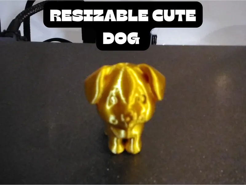 Resizable Cute Dog