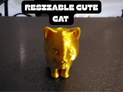 Resizable Cute Cat
