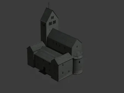 Old Romantic Church