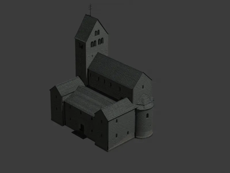 Alte romantische Kirche