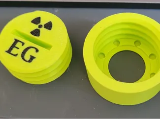 EGx case for ionization source with magnets