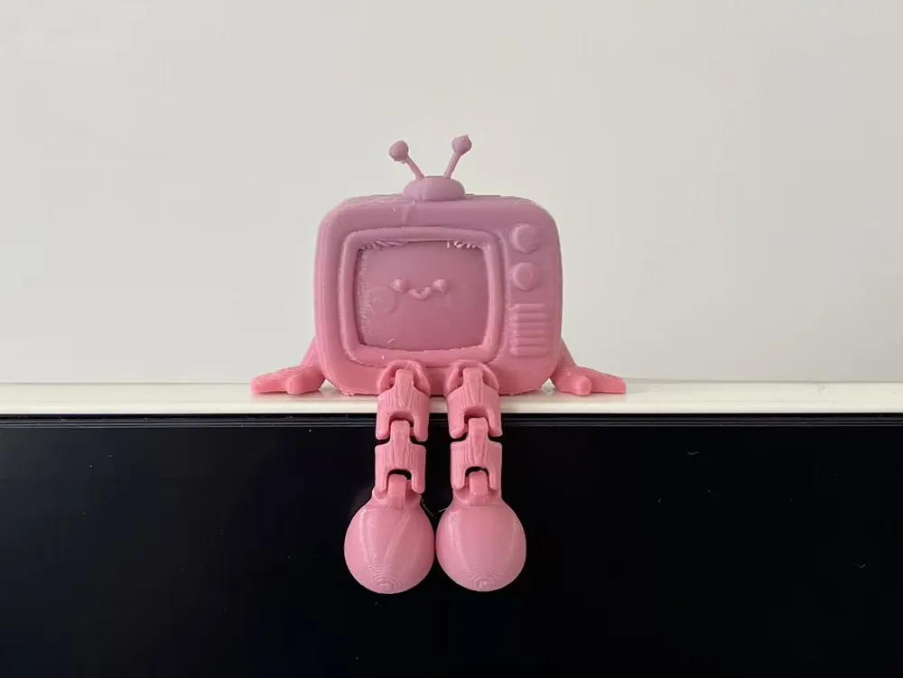 TV Baby Articulated Figurine Desktop Assistant Computer Ornament - Free ...
