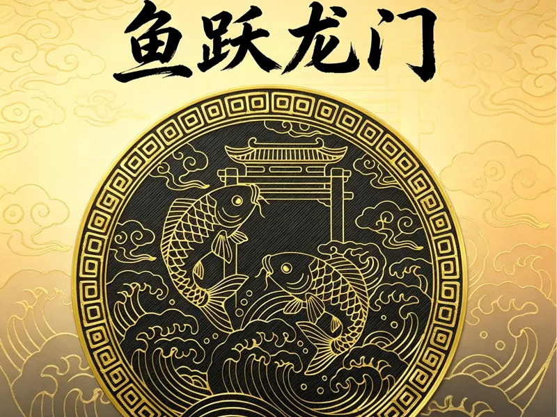 鱼跃龙门
