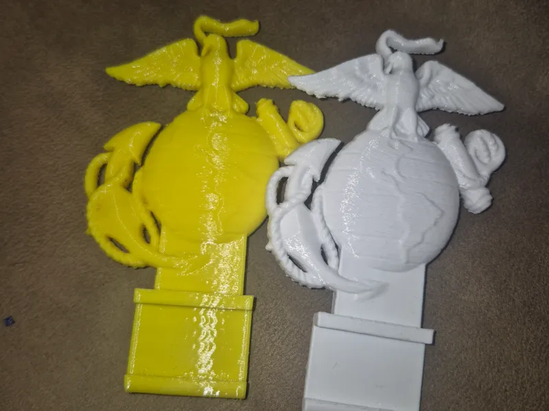 EGA MARINES HARDHAT CLIP
