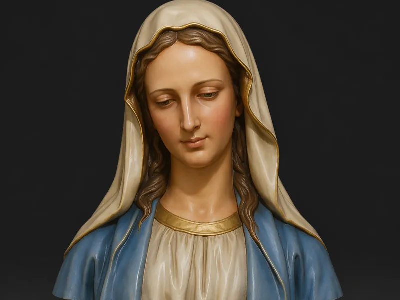 statue sainte marie