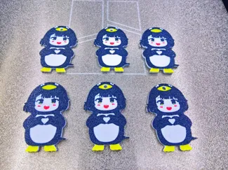 咕咕嘎嘎钥匙扣与冰箱贴
