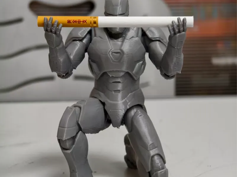 钢铁侠香烟架/递烟模型