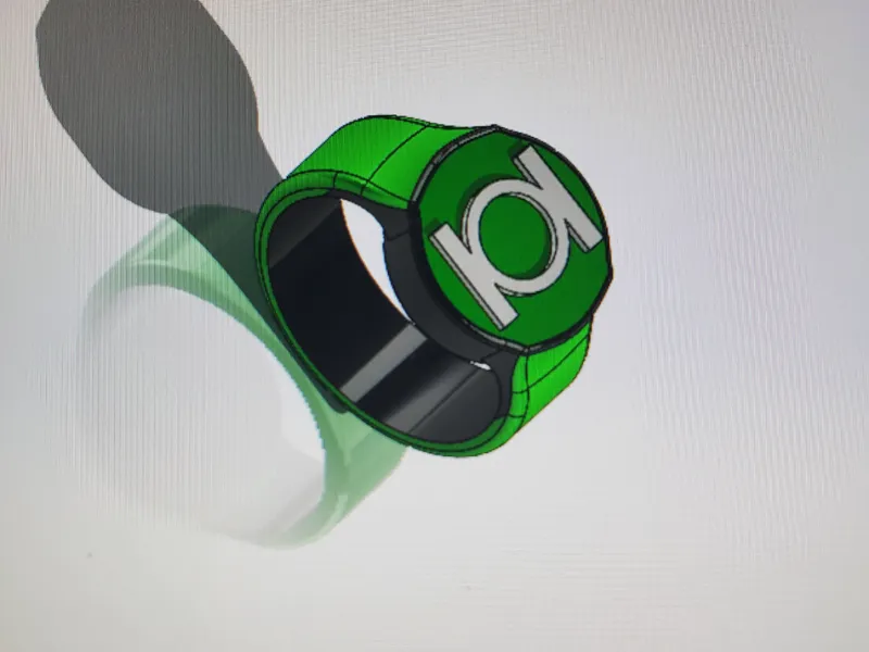 Green lantern ring