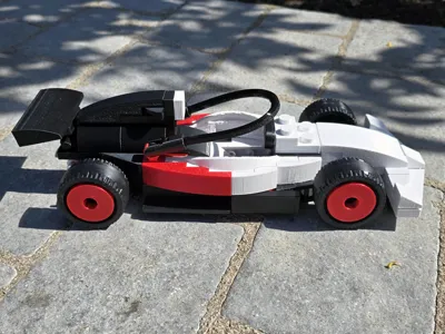 Formula 1 brick car