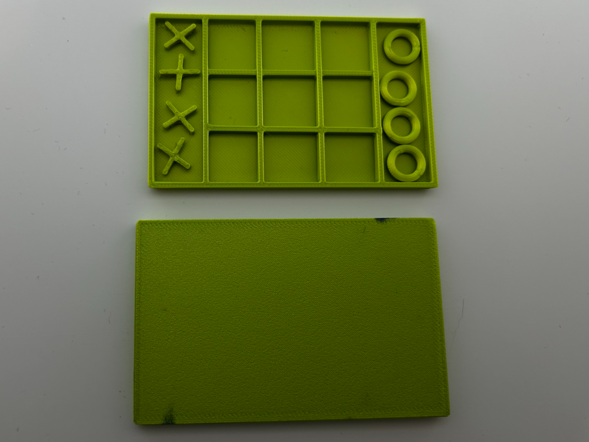 Tic Tac Toe optimized 30min NO AMS, one colour