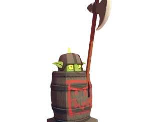 Golden Trophy Barrel
