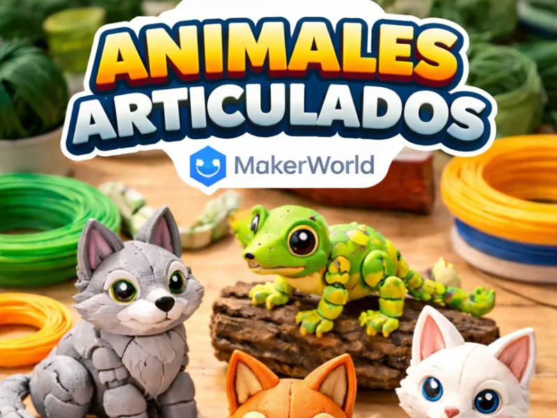 20+ Animales Articulados