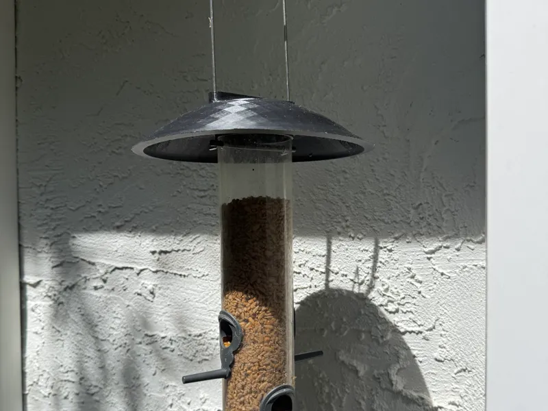 Bird Feeder Squirrel Dome Guard